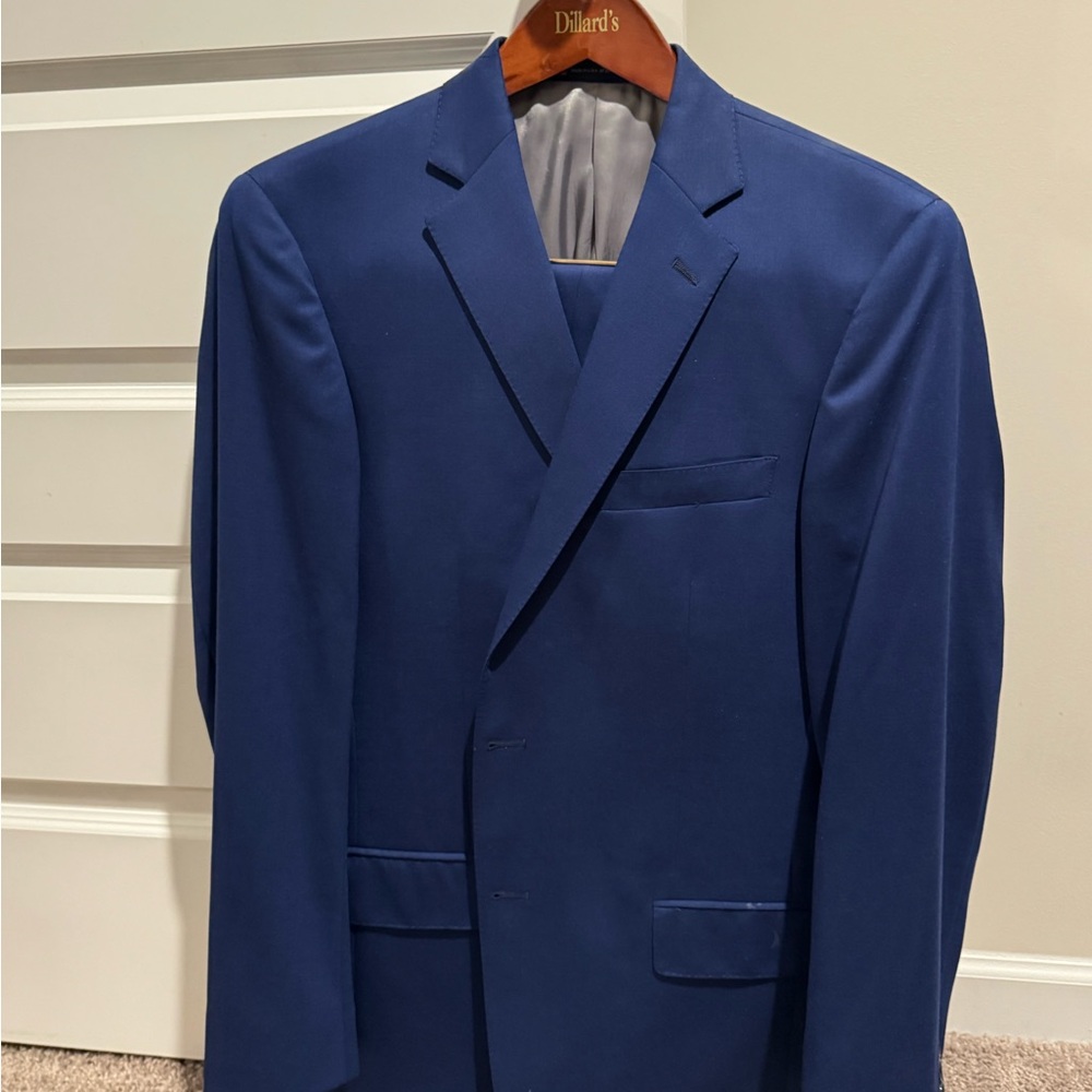 Hart Schaffner Marx Classic Navy Suit